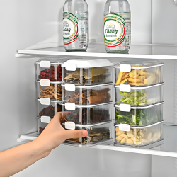 Plastic Container 4 Pcs